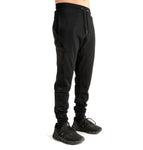 THE PALAZZO JOGGERS BLACK