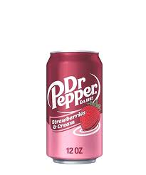 Dr pepper fraise et crème (USA)