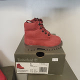 Timberland premium dark red nubuck