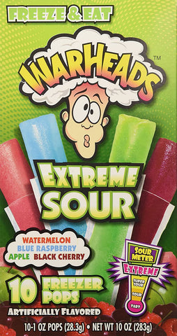 Popsicle warhead extreme sour