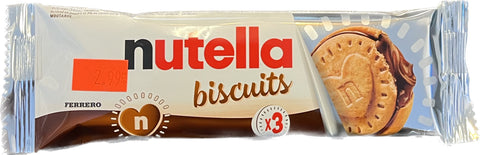 Biscuit nutella emballage de 3