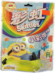 Skittles chinois minion bleu