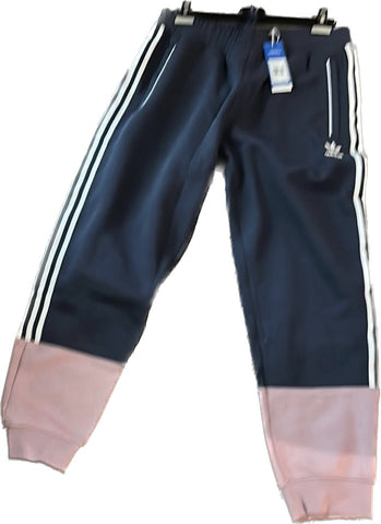 Pantalons adidas bleu marin et rose femme