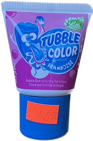 Tubble color framboise bleu