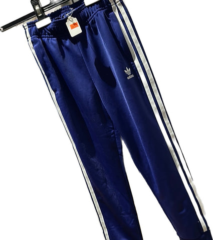 Pantalons adidas bleu et blanc junior
