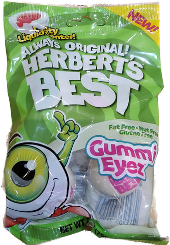 Fruity liquid center always origina! Herbert's center gummies eyes