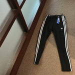 Pantalons noir et blanc adidas